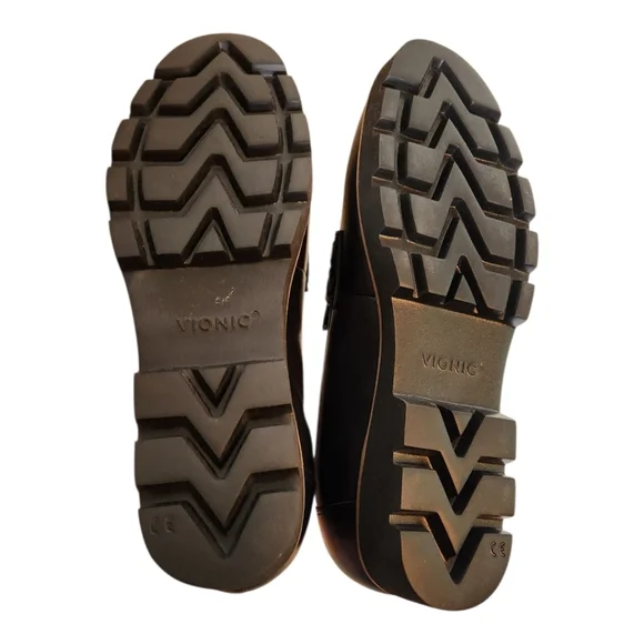 Vionic Cheryll II Black Chunky Loafer Size 8 - Picture 7 of 11